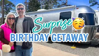 SURPRISE BIRTHDAY GETAWAY | RV WILMINGTON NC | WE ARE SHOCKED BY ALL THE GOOD FOOD!