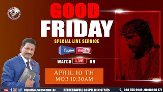 GOOD FRIDAY SERVICE  | 10 APRIL 2020 | LIVE STREAM