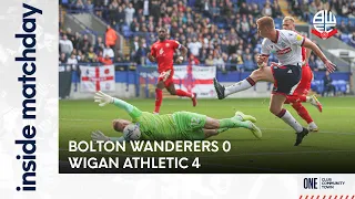 INSIDE MATCHDAY | Episode 16: Bolton Wanderers 0-4 Wigan Athletic