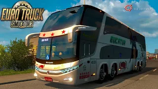 TAKING  PASSENGERS TO FRANCE  NEW_G7_1800 1.47 -ets2 BUS MOD