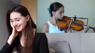 Reacting to 13 Years Old Me Playing Violin