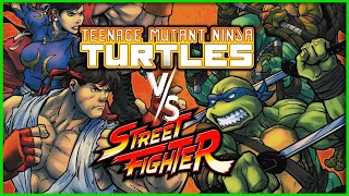 Ninja Turtles vs Street Fighter Announced