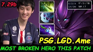 Most Broken Hero This Patch 7.29b - PSG.LGD.Ame [Spectre] Top Tier Carry Server China Dota 2