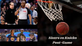 Sixers vs Knicks Playoff Game 2 - Disastrous collapse in final seconds of the game. Sixers fall 0-2