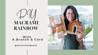 DIY Macrame Rainbow Kit Tutorial