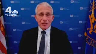 Fauci on Push to Get Americans Vaccinated | NBC4 Washington