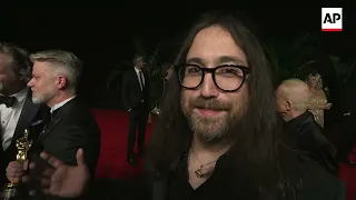 Sean Ono Lennon Interview, 2024 Vanity Fair Oscar Party: "I Texted Peter Jackson WIth The Script"
