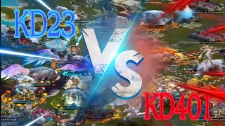 Clash Of Kings: KD23 Kor team :KVK war, civilian war 💪