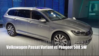 Volkswagen Passat Variant 2015 vs Peugeot 508 SW 2015