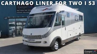 Carthago Liner For Two I 53 Motorhome For Sale at Camper UK.