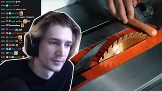 XQC Reacts to How Safe is a Sawstop Saw?