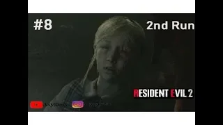 Sherry is infected - Resident evil 2 indonesia "claire" 2nd Run part 8