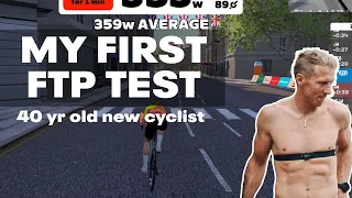 First Zwift FTP Test | Why do one? | New cyclist aged 40