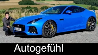 Jaguar sports cars: F-TYPE SVR FULL REVIEW & heritage racing feature OGP