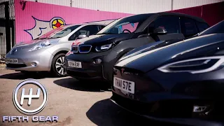 Should You Buy a Mega Mile EV? Tesla, BMW or Nissan? | Fifth Gear