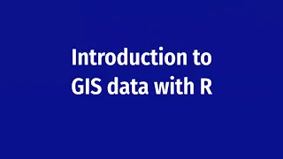 Introduction to Geographic Information Systems (GIS) Data with R