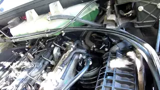 Mercedes ML270 fuel system air leak fix pt2