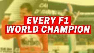 Every F1 World Champion (1950-2020)