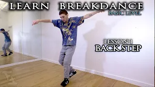 Learn how to Breakdance! | FREE ONLINE Class | Basic Lesson 1 - Back Step #breakdance #dance