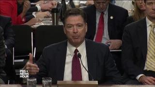 Burr to Comey: Did Lynch's tarmac meeting influence your decision on Clinton emails?