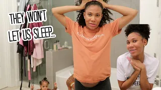 OUR TWINS WON'T LET US SLEEP + I DID MY FIRST WASH AND GO !!!