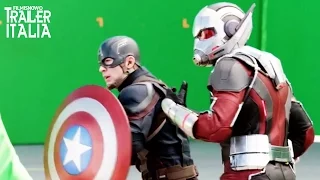 Tanta azione nel 'dietro le quinte' di Captain America: Civil War [HD]