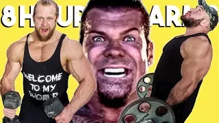 We Worked Out Arms for 8 Hours Straight (RICH PIANA INSPIRED)