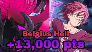 Belgius Hell +13,000 pts con Gowther Fest ✅️ ¡Consigue todas las recompensas! 7dsgc guía GB Semana 3