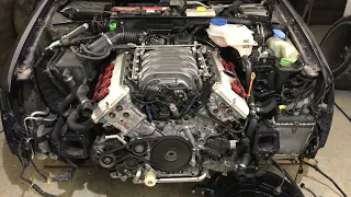 Audi S4 V8 BBK after general engine repair