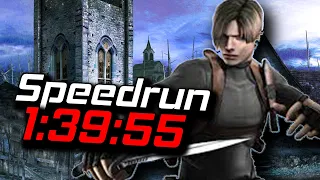 Resident Evil 4 Speedrun in 1:39:55 | New Game Professional