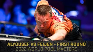 Abdullah Alyousef vs Niels Feijen | Round One | 2022 World Pool Masters
