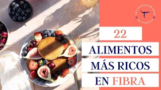 22 Alimentos ricos en FIBRA para el estreñimiento