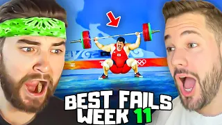 KingWoolz Reacts to FAILS OF THE WEEK!! w/ Mike | 2024 Part 11