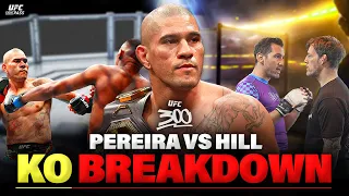 John Gooden and coach David Lee breakdown Alex Pereira's KO over Jamahal Hill at #UFC300