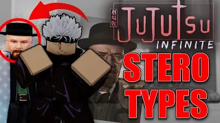 Jujutsu Infinite TECHNIQUE STEREOTYPES...