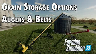 Augers and Silos in Farming Simulator 22