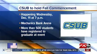 CSUB to hold fall commencement