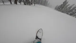 China Peak pow day