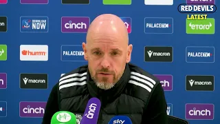 Erik ten Hag post-match press conference | Crystal Palace 4-0 Manchester United