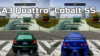 NFS Most Wanted: Audi A3 3.2 Quattro vs Chevrolet Cobalt SS - Drag Race