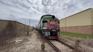 Abandoned Metra Train