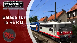 Train Simulator 2020 : RER D entre Corbeil et Melun (map 91-77)