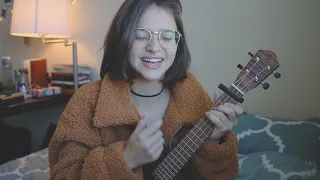 let's fall in love for the night - FINNEAS | ariel ukulele cover