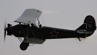 Polikarpov Po-2 - představení 2.světová válka / WW2 performance  (Pardubice 2023)