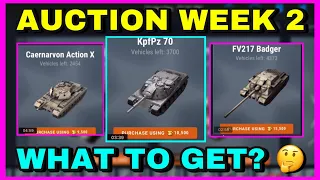 WOTB | AUCTION WEEK 2 | WHAT TO BUY? 🤔