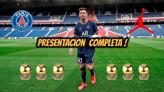 Lionel Messi 🐐 ● Presentación Completa ● Welcome to PSG 🗼