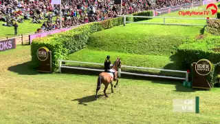 Deutsches Spring- und Dressur Derby 2015 - Janne Meyer mit Cellagon Anna