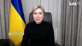 Розповідаючи про звільнені Липці, Ірина Верещук ледь не розплакалася