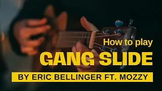 How To Play Gang Slide - Eric Bellinger ft. Mozzy with 4 Chords | Guitar Tutorial