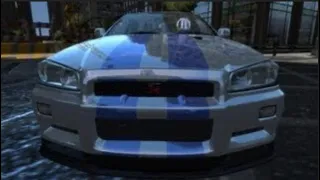 GRAND THEFT AUTO IV 2002 NISSAN SKYLINE GT-R R34 CRASH TESTING HD